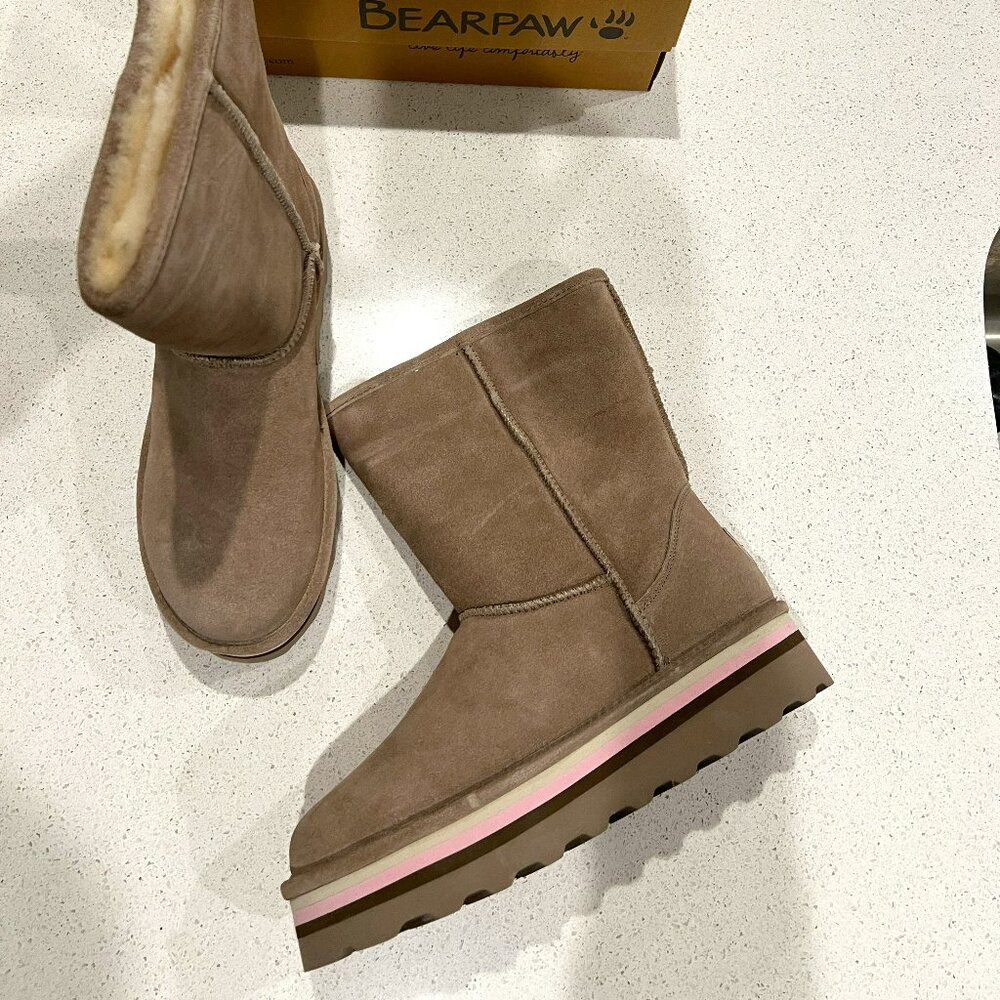 BearPaw - Brand New Size 13, with box and tags! Retro Elle Stone Platform Boots